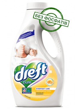 Гель для стирки детского белья Dreft Pure, 1.375 мл (25 стирок)